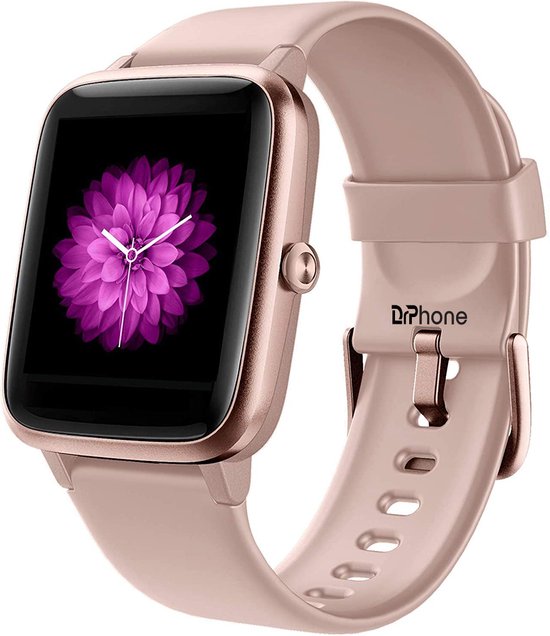 DrPhone GTE5 - Smartwatches Dames \u0026 Heren - Sporthorloge - 1.3 Inch - Voor  IOS / | bol.com