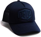DEUS Fleece Shield Trucker cap - Midnight Blue