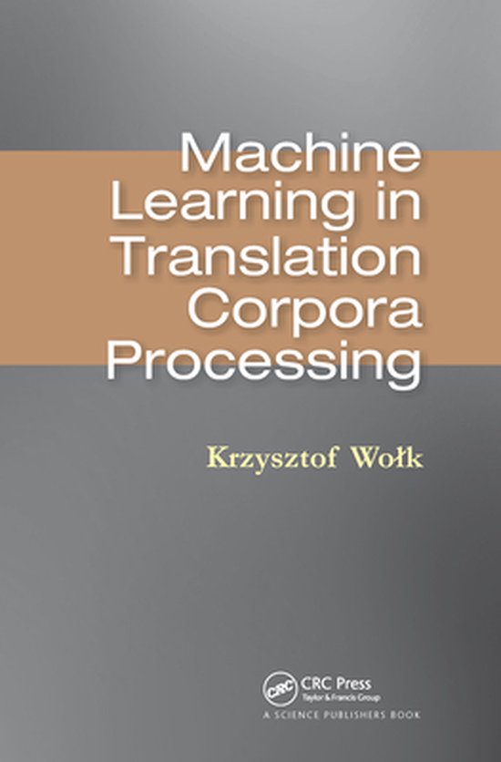 Machine Learning in Translation Corpora Processing - cover