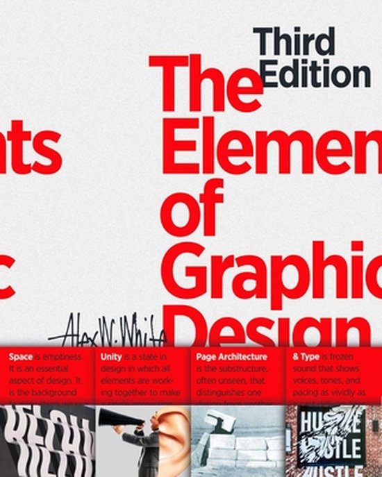 Boek cover The Elements of Graphic Design van Alex W. White (Paperback)