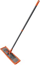 vloermop set met microvezelmop 45cm en telescoopsteel 138cm