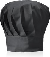 Toque adulte - cuisine - toque - costume de chef - noir