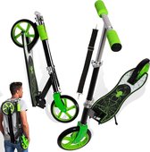 City Scooter Step Pro-S - SPIDER -  Step Grote Wielen 205 mm- Step voor volwassenen - 100kg - Autoped -Opvouwbaar - In hoogte Verstelbaar - Vering - - 100kg - Vouwbaar - Grote wielen - ( Groe