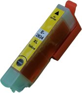 Inktplace Huismerk T2634 Inkt cartridge Yellow / Geel geschikt voor Epson