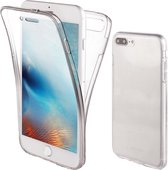 iPhone 7/8 Plus 360° clear PC + TPU hoesje - Bescherming - Screenprotector - Volledige bescherming - Tweedelig