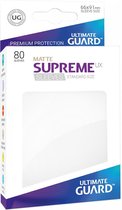 Ultimate Guard Supreme UX Sleeves Standard Size Matte White (80)