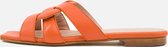 KUNOKA Sylvie orange - Sandalen Dames - maat 42 - Oranje