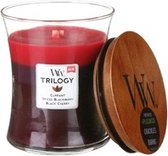 Woodwick - Sun Ripened Berries Trilogy Vase - Scented Candle