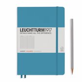 Leuchtturm1917 A5 Medium Notitieboek Squared / Geruit Nordic Blue