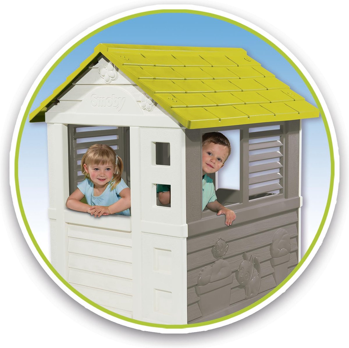 Smoby - Jolie House - 98 x 110 x 127 cm- Speelhuis — afbeelding 3