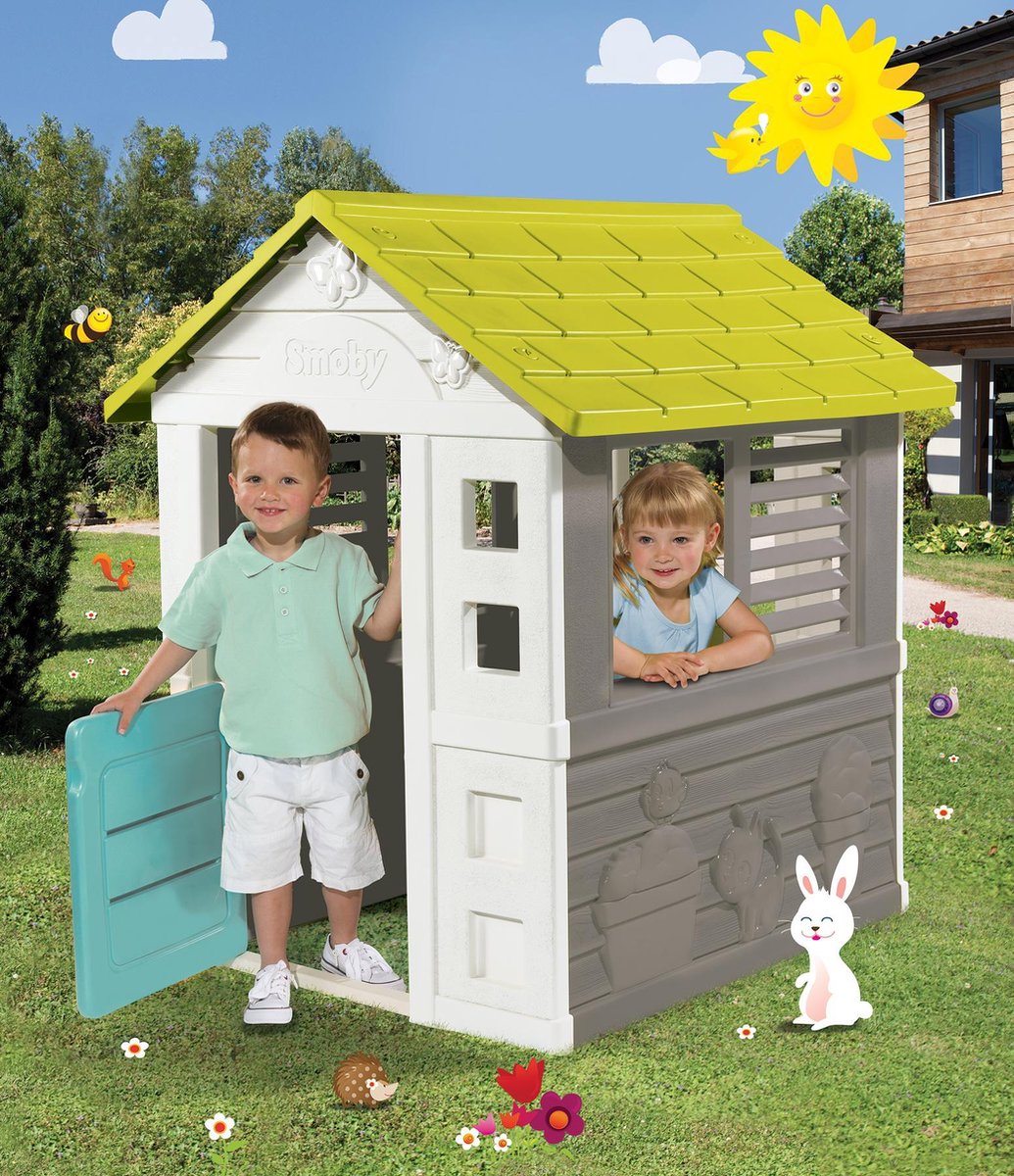 Smoby - Jolie House - 98 x 110 x 127 cm- Speelhuis — afbeelding 4