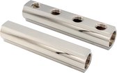 Bally Verdeler Messing Vernikkeld 1” 4x1/2F
