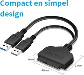 Professionele SATA 22 PIN naar USB 3.0 kabel Adapter 2.5 inch SSD/HDD harde schijf uitbreiden Connector - laptop/computer