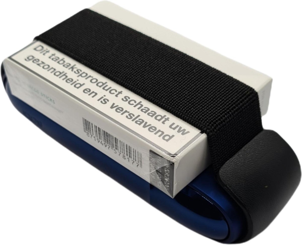 Goedkoopste IQOS- HANDIGSTE HOESJE VOOR IQOS - 3 DUO - HOESJE - E-SIGARET - ZWART- HOES VOOR HEETS PAKJE COVER