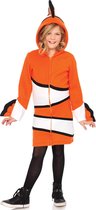 Cozy Clown Fish Onesie Meisjes Kostuum - Maat L (10 tot 12 jaar)
