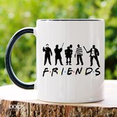 Friends villains- Customized mokken en bekers - mokken met tekst - mokken - bekers - cadeautje - cadeau voor vrouw - cadeau vor man - keramiek servies - cadeautje voor haar - cadeautje voor h