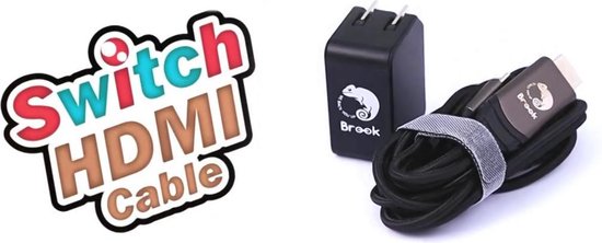 Brook Switch HDMI + Oplaadkabel in één