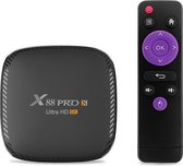 Unbray X88 Pro-S 6K| 4GB ram 128gb rom| Android tv box| Android 10 | mediaplayer| IP TV| | BT 5 | kodi | TV box | Airplay | Miracast |Compatibel met Ziggo Go, Disney+ en nog veel meer