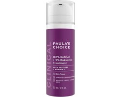 Paula's Choice CLINICAL 0,3% Retinol + 2% Bakuchiol Treatment - Serum - Alle Huidtypen - 30 ml