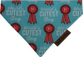 Honden bandana | Bandana hond | Bandana | Uniek | Handmade | Walk that Dog! | World's Cutest Dog | Maat S