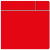 Scrum whiteboard magneet - klein - rood