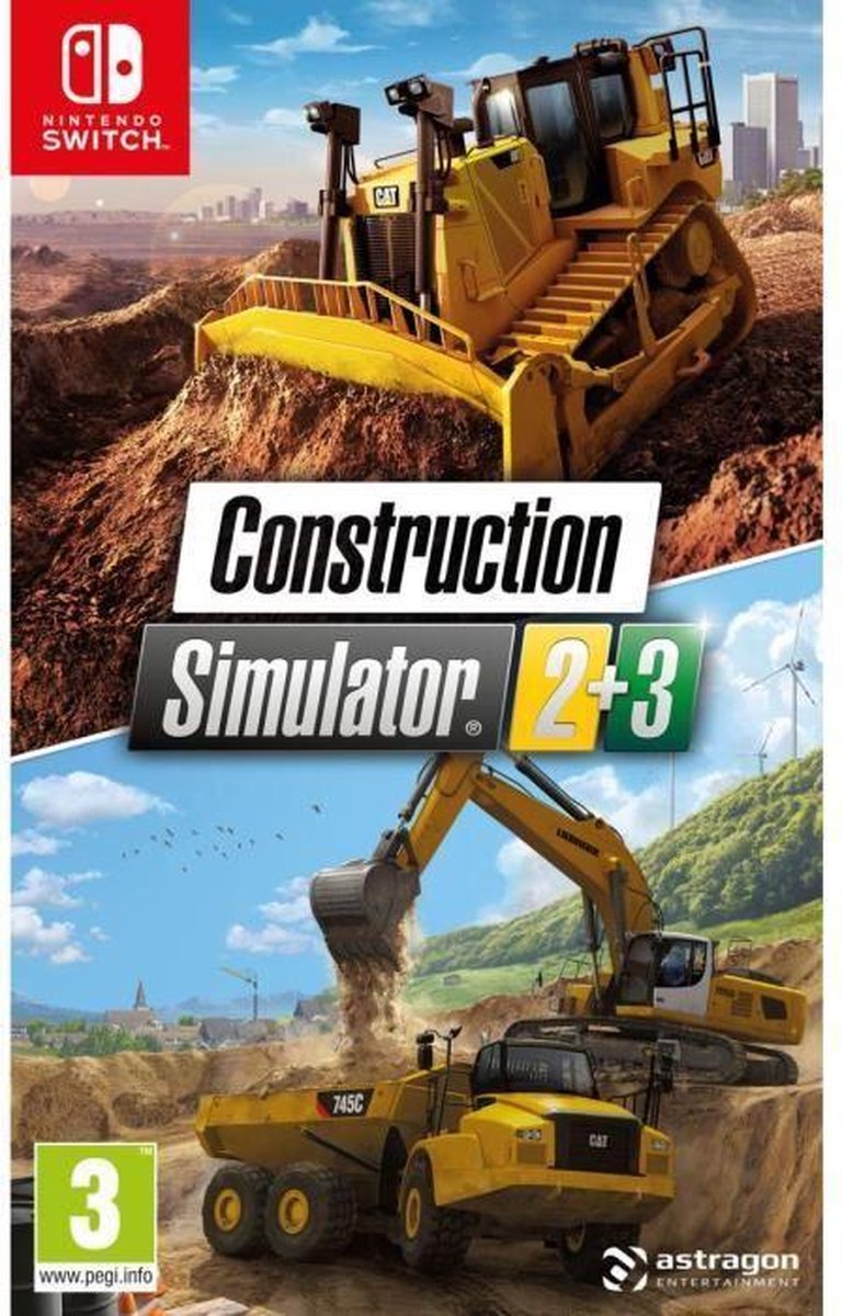 Construction Simulator 2 + 3 Bundle - Nintendo Switch | Games | bol