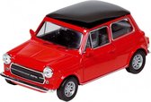 Metalen Mini-Cooper 1300: Rood