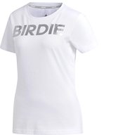 adidas Performance W Birdie Tee T-shirt Vrouwen wit Heer