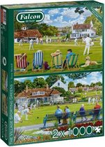 legpuzzel Village Greens 2-in-1 1000 stukjes