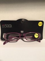Donna Di Maurizio paars m.s. +2.50 leesbril