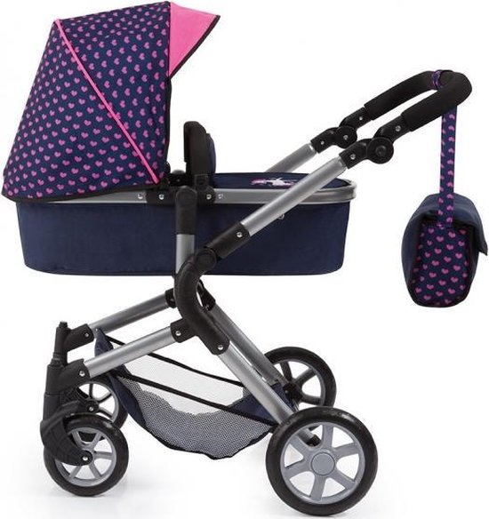 Knorr Toys 90930 Boonk Poussette pour poupée Bleu foncé