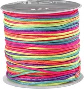 macram√© koord multicolor 28 meter 1 mm