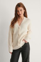 na-kd  oversized cardigan Dames Cardigans - Maat L