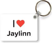 Sleutelhanger - I love - Jaylinn - Meisje - Uitdeelcadeautjes - Plastic