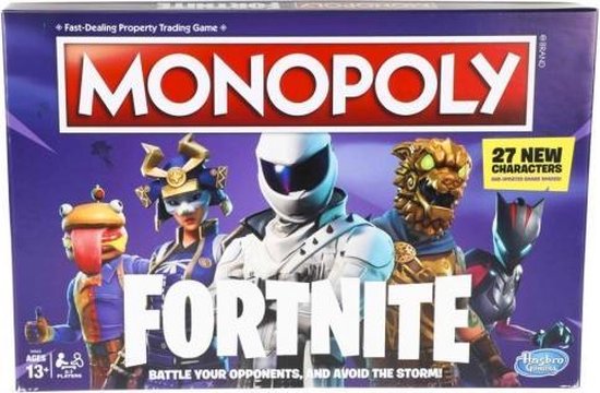 Thumbnail van een extra afbeelding van het spel bordspel Monopoly Fortnite (en)