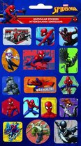 stickers Spider-Man junior lenticulair vinyl 16 stuks