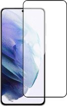 Screenprotector geschikt voor Samsung Galaxy S21 FE - Full Screen Protector Glas Beschermglas