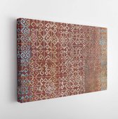Canvas schilderij - Royal Vintage Grunge background Abstract Art Background Texture Design Use Wall Tile Or Wall Paper.  -     1718446759 - 50*40 Horizontal