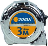 Mètre ruban Ivana avec bande en acier 3 mètres 16 mm de large