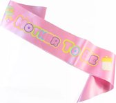 Babyshower sjerp roze Mother to Be roze met pastelkleuren - babyshower - genderreveal - geboorte - kraamfeest - sjerp