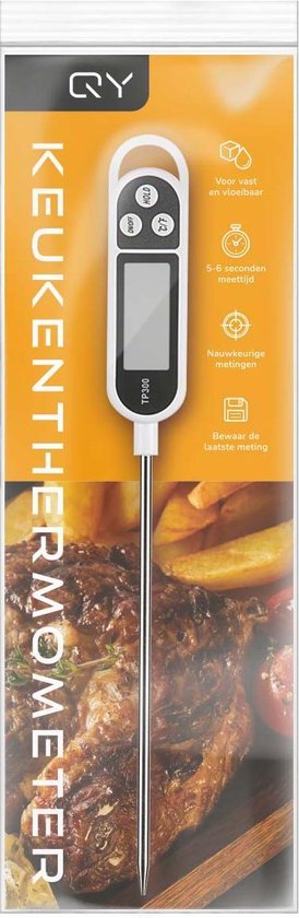 Vleesthermometer - Voedselthermometer - Keukenthermometer - Digitale Thermometer - BBQ Thermometer