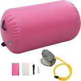 Everest Gymnastiekrol met pomp opblaasbaar 100x60 cm PVC roze