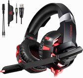 Gaming Headset met Microfoon voor PS5, PS4, Xbox One X S, Nintendo Switch (Lite) en PC