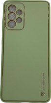 ZKl Telecom Telefoonhoesje - Back Cover - Geschikt Voor Samsung Galaxy A72 - Groen