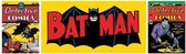 Grupo Erik Poster - Batman Comics - 53 X 158 Cm - Multicolor