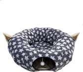 Donut speeltunnel voor de kat -  Kattentunnel of puppy tunnel - Cats & Co