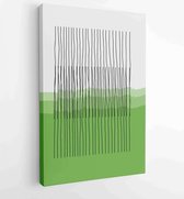 Canvas schilderij - Hand painted illustrations wall arts vector. Surface pattern design. 2 -    – 1857697957 - 115*75 Vertical