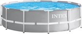 opzetzwembad met pomp 26712GN Prism 366 x 76 cm grijs