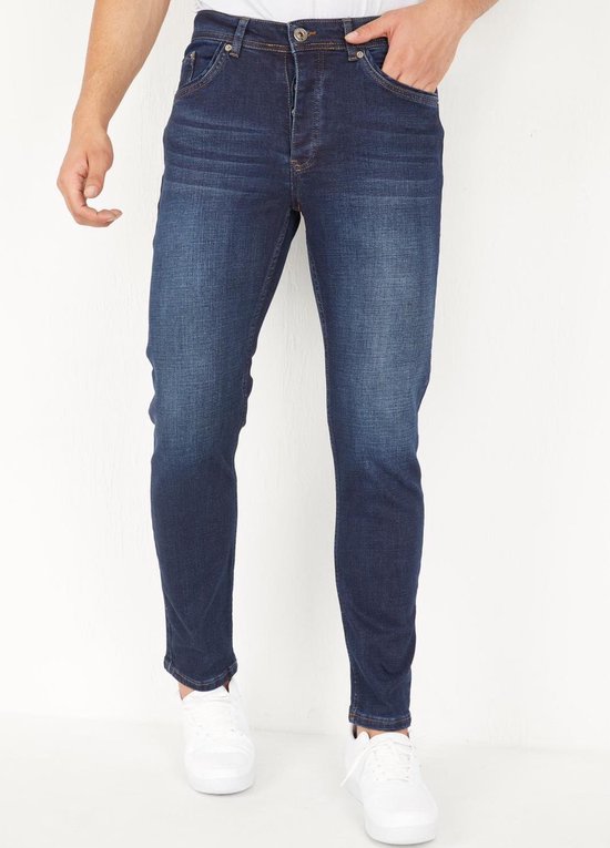 Regular Fit Jeans Heren Donkerblauw - DP06 - Blauw | bol.com