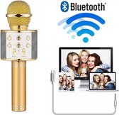 Karaoke Microfoon - Draadloos - Drankspel - Bluetooth Verbinding - Feest - Stemvervormer - Zingen - Ingebouwde Speaker